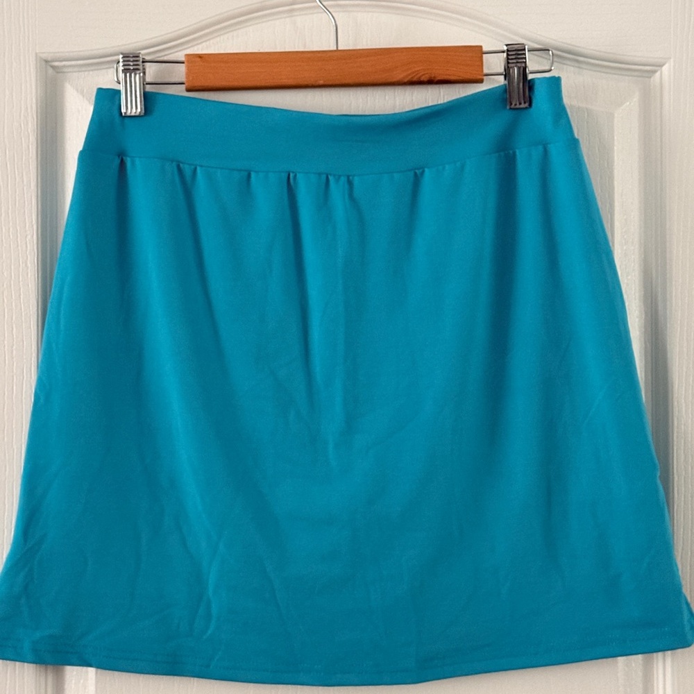 Women’s Turquoise A-Line Skirt
